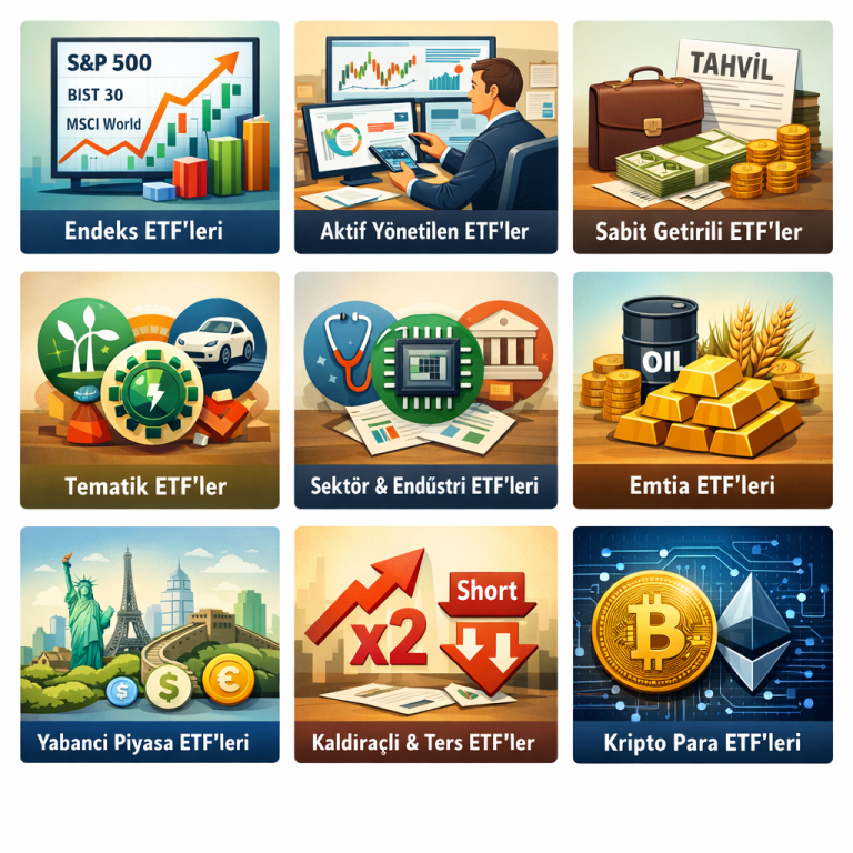 ETF Nedir Temelden Orta Seviyeye